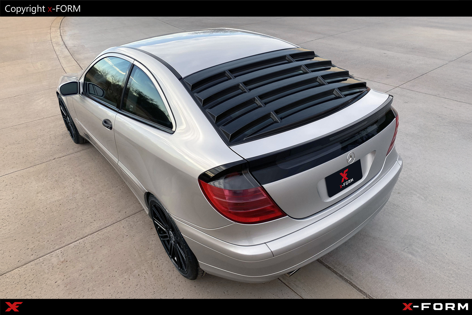 Tendina / Persiana Parasole Lunotto Posteriore per Mercedes Classe C SportCoupé CL203 2000–2008