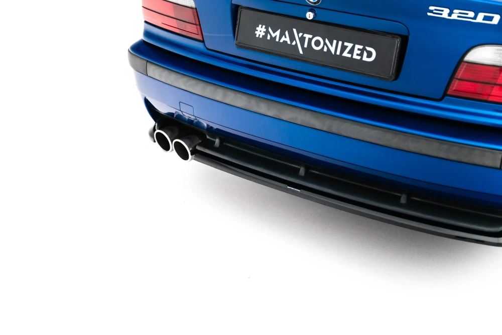 Sottoparaurti splitter posteriore BMW M3 / M-Pack Coupé / Cabrio E36 1991-1999 - immagine 4