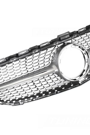 Griglia calandra anteriore Mercedes W205 18-21 / S205 18-21 / C205 18-23 / A205 18-23 Argento e Cromata