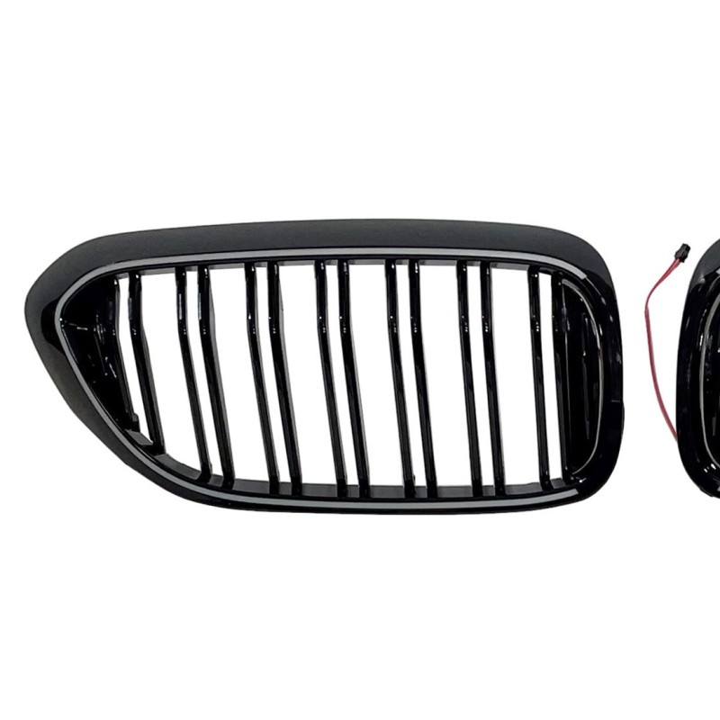 Griglia calandra anteriore BMW Serie 5 G30 / G31 con LED - immagine 2