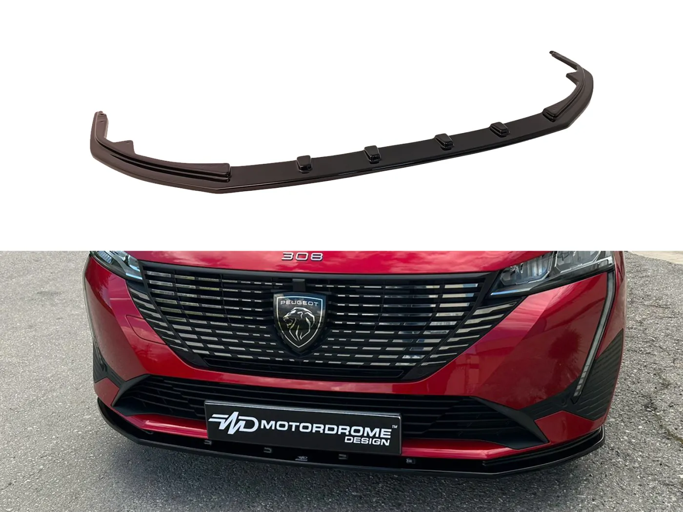 Sottoparaurti anteriore Peugeot 308 Mk3 2021-