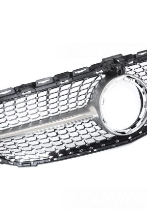 Griglia calandra anteriore Mercedes W205 18-21 / S205 18-21 / C205 18-23 / A205 18-23 Argento e Cromata