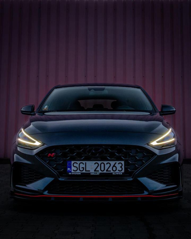 Splitter Anteriore Sportivo per I30 N / I30 N-Line Hatchback/Fastback Mk3 Facelift 2020- - immagine 3