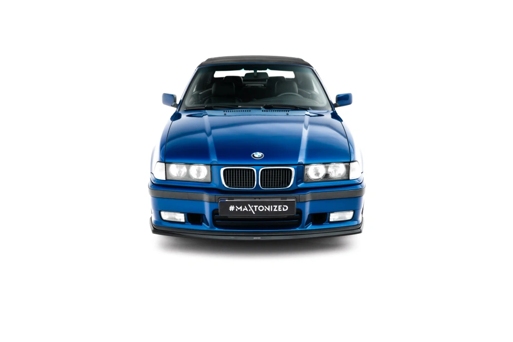 Sottoparaurti splitter anteriore V.3 BMW M3 / M-Pack Coupé / Cabrio E36 1991-1999 - immagine 3
