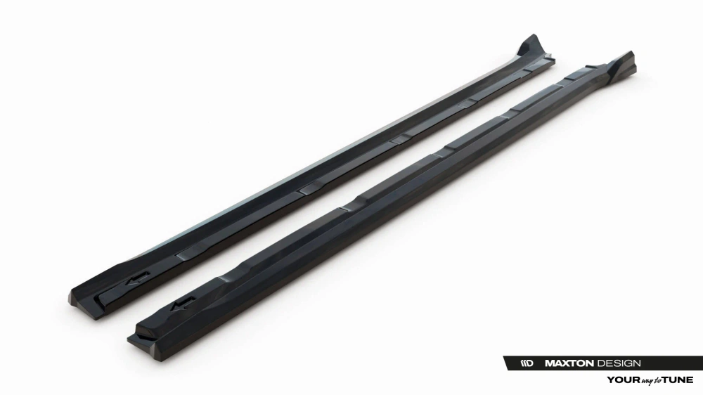 Diffusori minigonne laterali V.2 Porsche Cayenne SUV / Coupe Mk3 Facelift 2023- - immagine 5