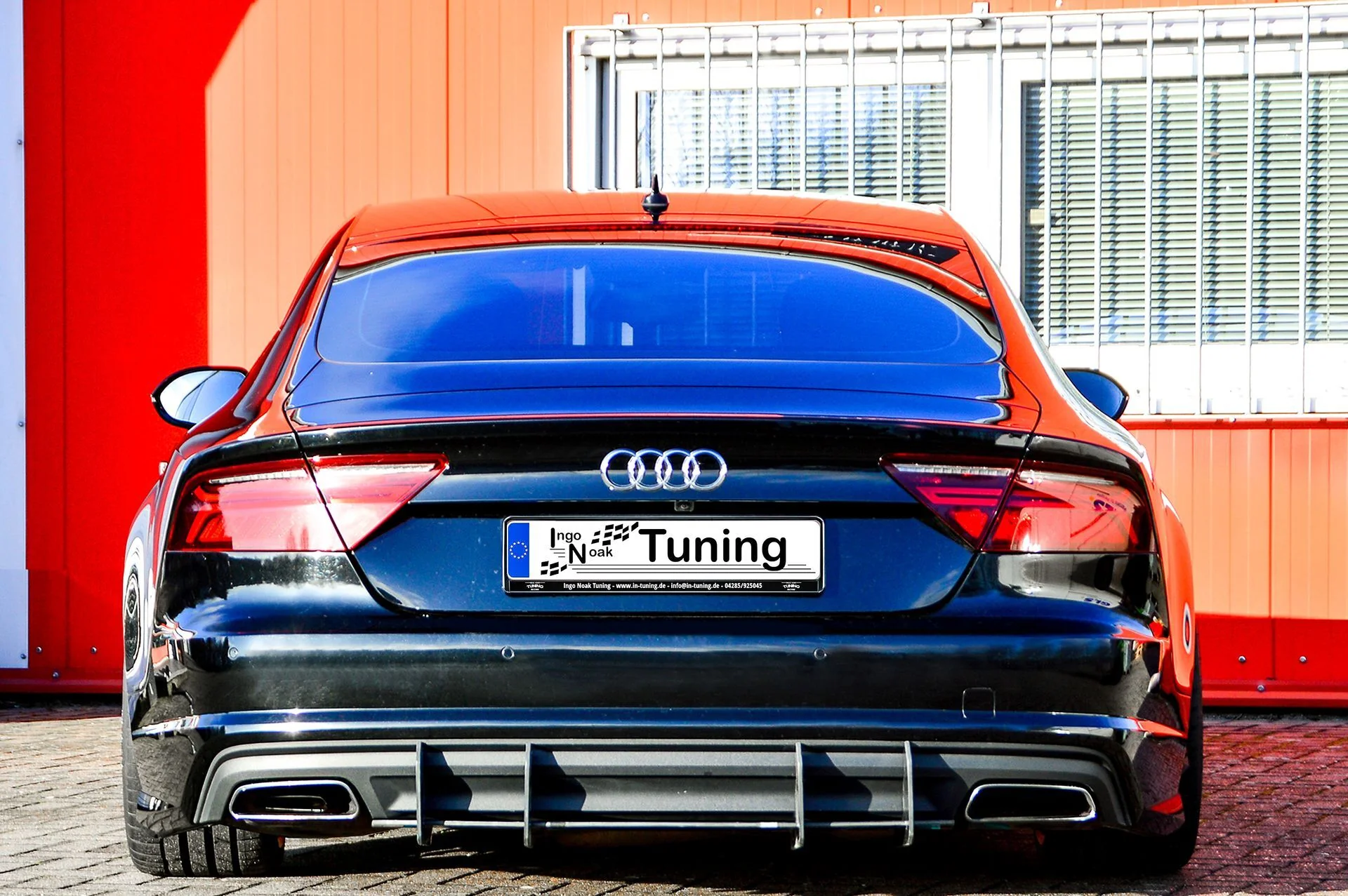 Diffusore posteriore Audi A7 C7 4G 2014-2018 - immagine 2