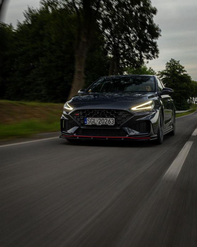 Splitter Anteriore Sportivo per I30 N / I30 N-Line Hatchback/Fastback Mk3 Facelift 2020- - immagine 4