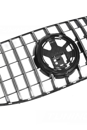 Griglia calandra anteriore Mercedes GLS X167 2023- Nero lucido e cromato
