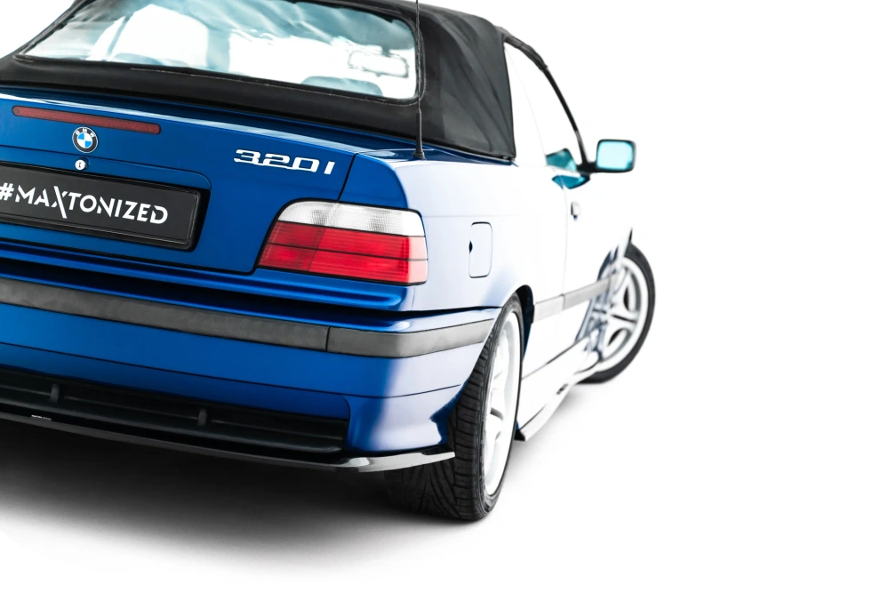 Sottoparaurti splitter posteriore BMW M3 / M-Pack Coupé / Cabrio E36 1991-1999 - immagine 3