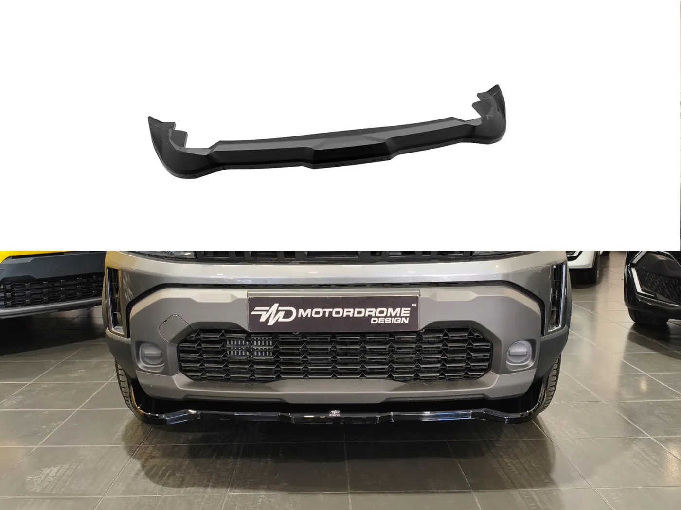 Sottoparaurti splitter anteriore Dacia Duster Mk3 2023-