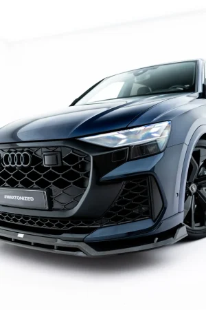 Sottoparaurti anteriore in fibra di carbonio Audi RSQ8 Mk1 Facelift 2025-