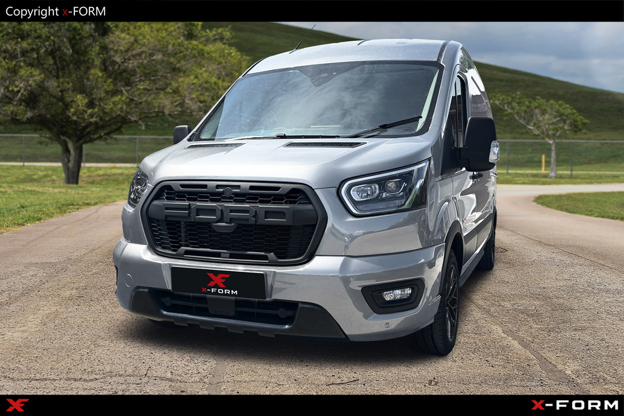 Splitter Anteriore Sportivo V.2 per Ford Transit MK8 Facelift 2019-