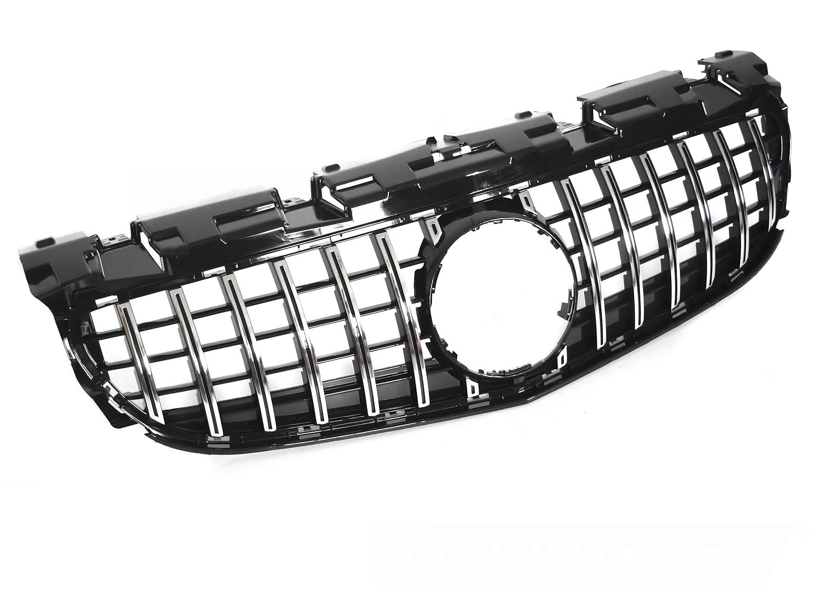 Griglia calandra anteriore Mercedes SLK R172 2015-2020 Nero lucido e cromato