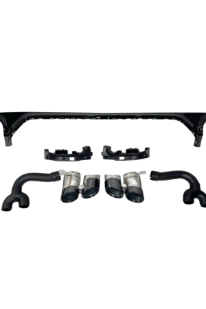 Sottoparaurti estrattore posteriore Audi Q8 2018-2023 Look RSQ8