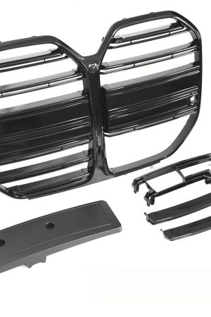 Griglia calandra anteriore BMW Serie 4 G26 Gran Coupe 2021- Nero lucido