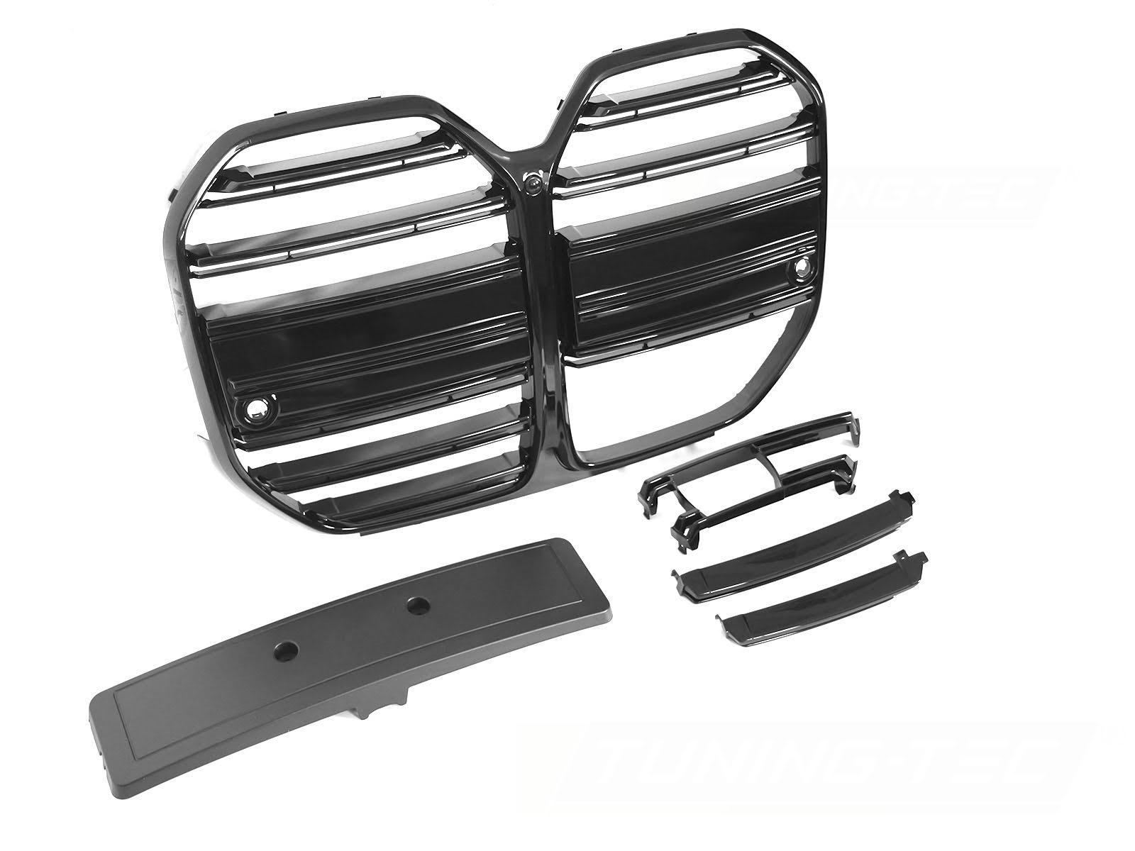 Griglia calandra anteriore BMW Serie 4 G26 Gran Coupe 2021- Nero lucido