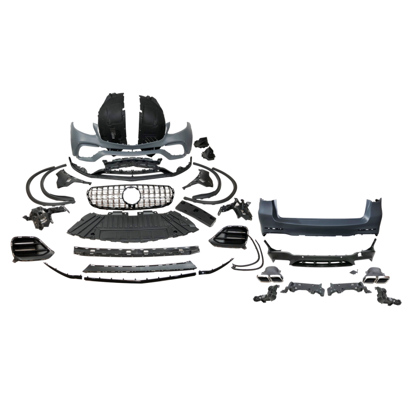 Kit estetico Mercedes X253 GLC Coupe 2016-2019 look GLC 63 2020-