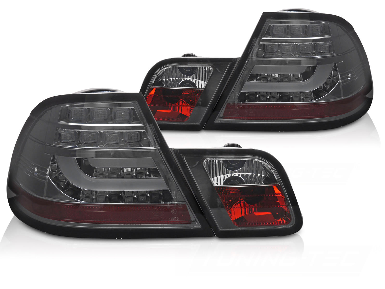Coppia fari a Led posteriori BMW Serie 3 E46 Coupé 1999-2003 Fume