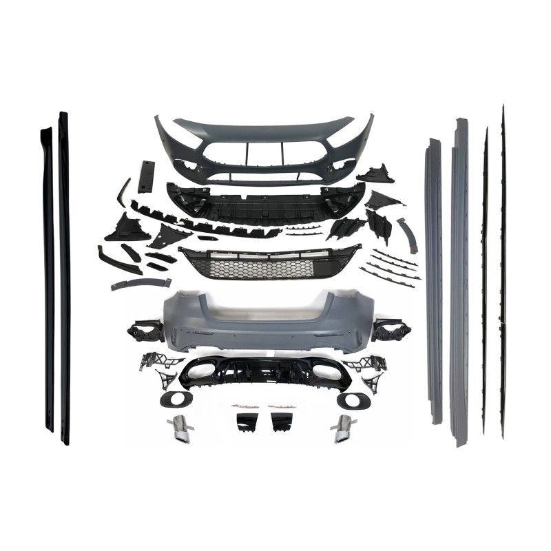 Bodykit kit carrozzeria Mercedes Classe A W177 2018-2023 Look A35