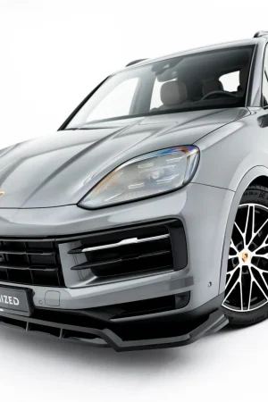 Sottoparaurti splitter anteriore Porsche Cayenne SUV / Coupe Mk3 Facelift 2023-