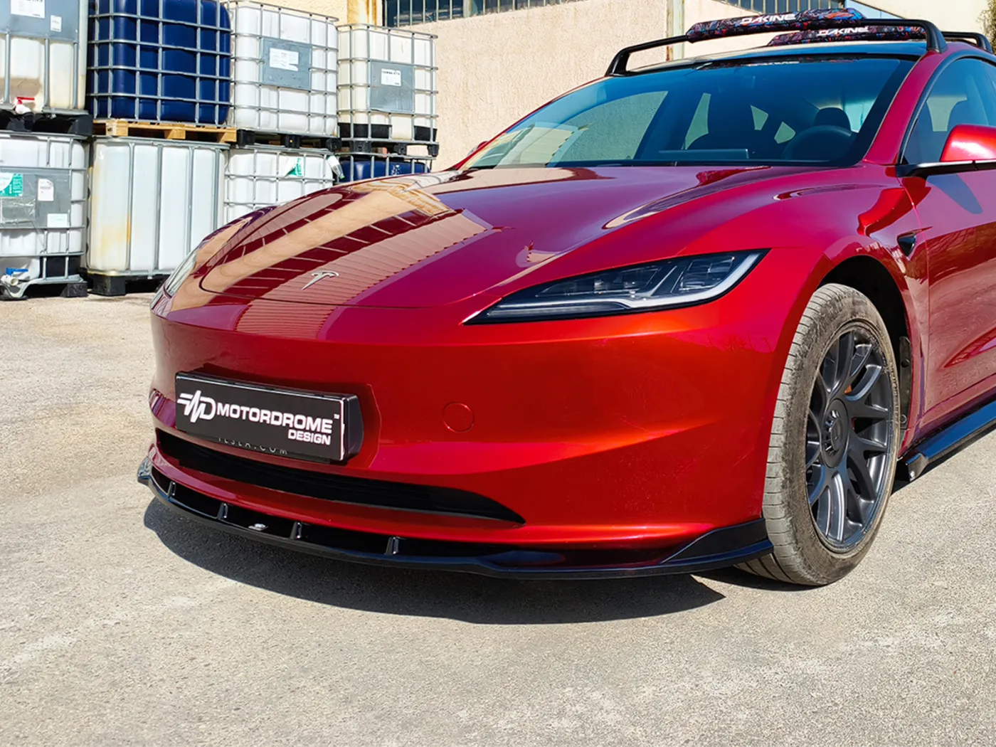 Sottoparaurti anteriore per Tesla Model 3 Mk1 Project Highland Facelift 2023- - immagine 5
