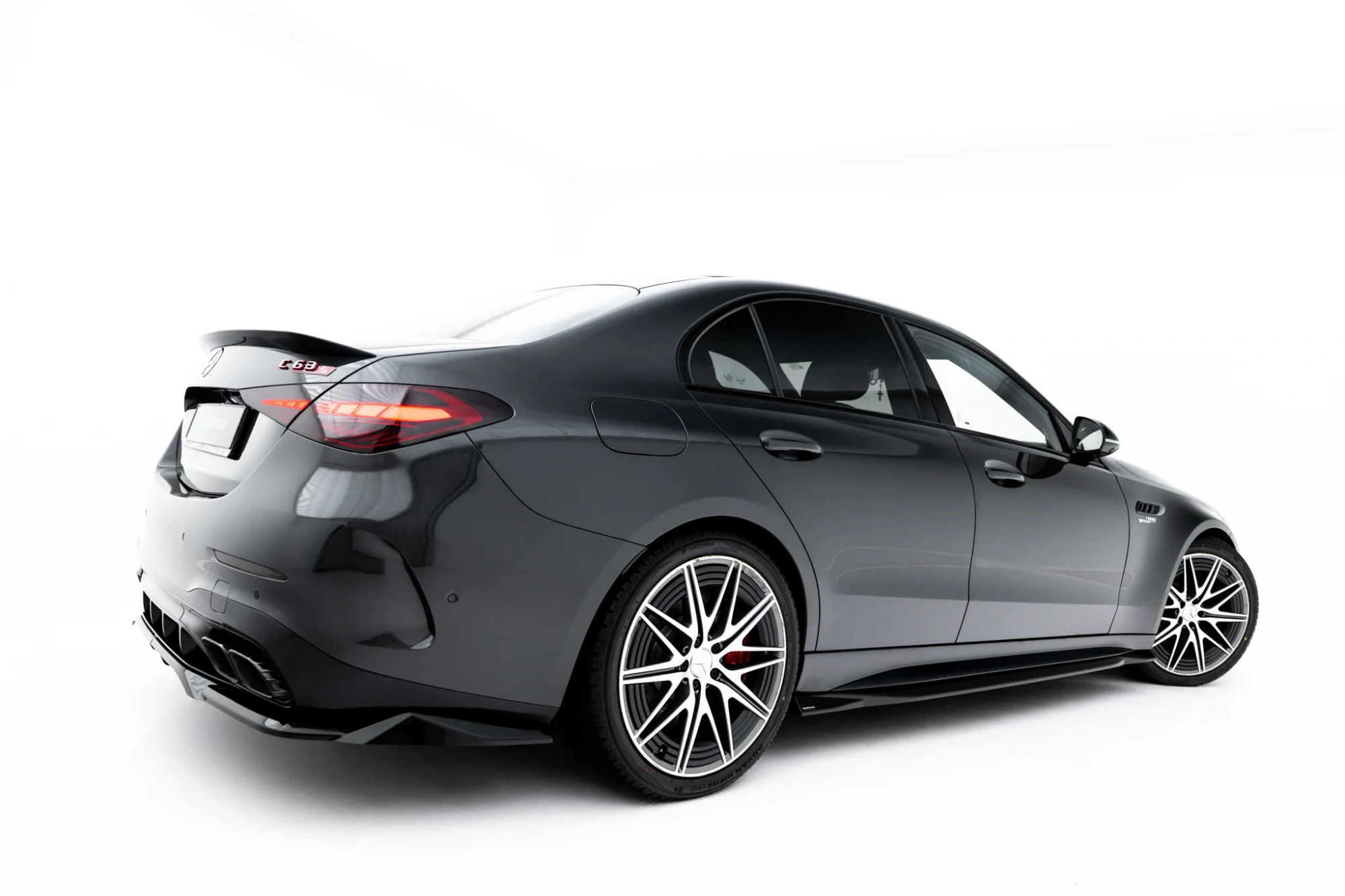 Diffusori minigonne laterali Mercedes classe C AMG C63 Berlina / Station Wagon W206 / S206 2021-