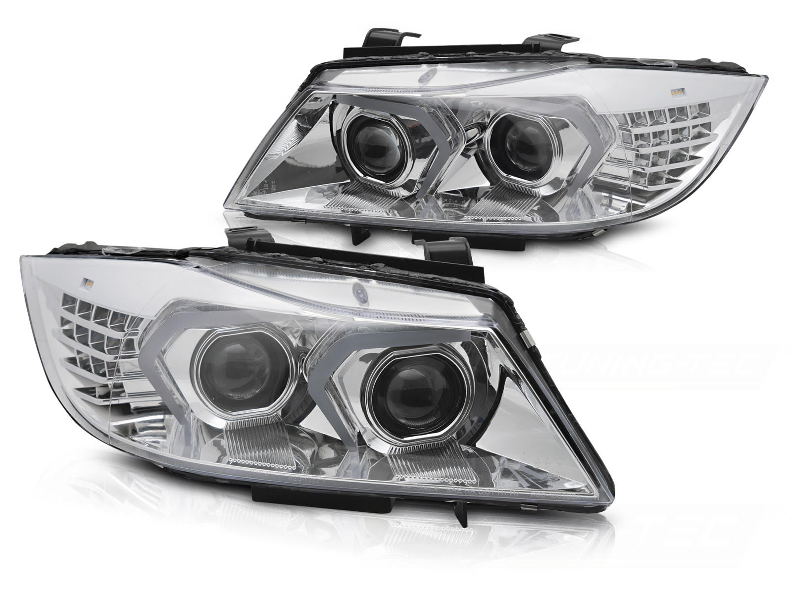 Fari Xenon Led AFS BMW Serie 3 E90 / E91 LCI 2009-2011 Chrome