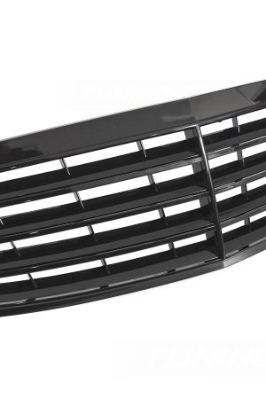 Griglia calandra anteriore Mercedes W211 / S211 2002-2006 Nero lucido