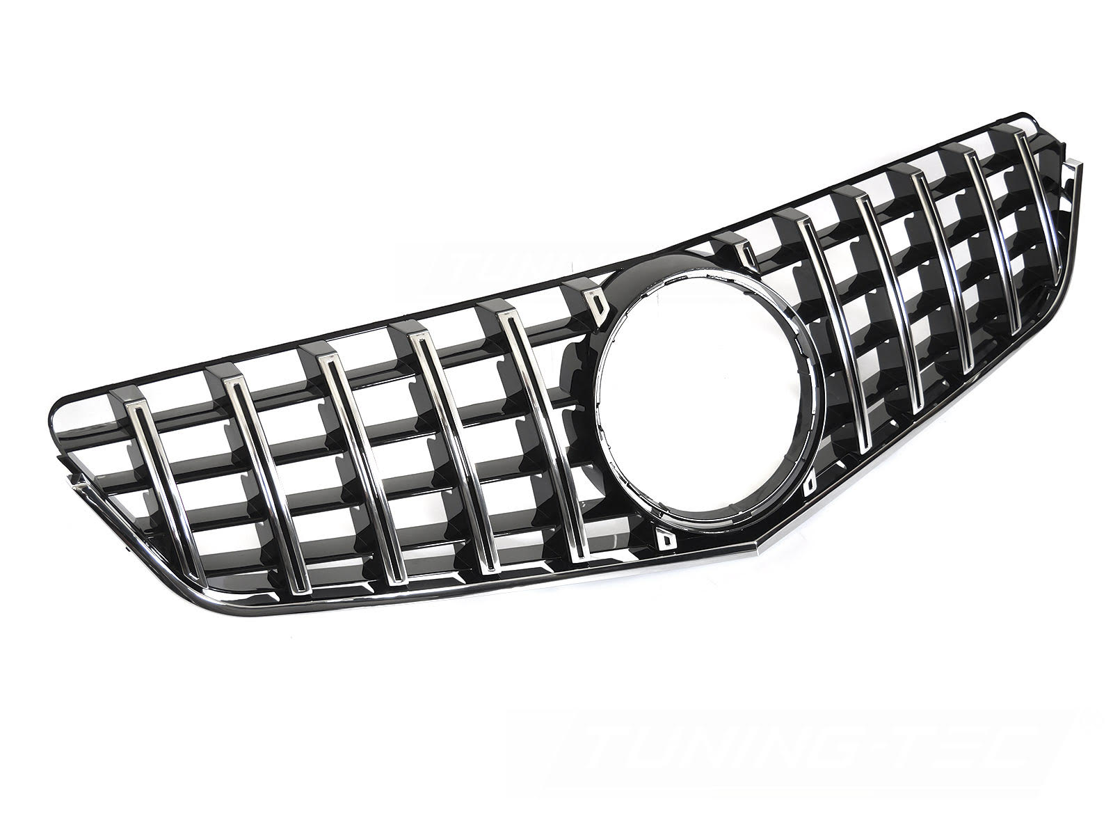 Griglia calandra anteriore Mercedes Classe E C207 / A207 2009-2013 Nero lucido e cromato