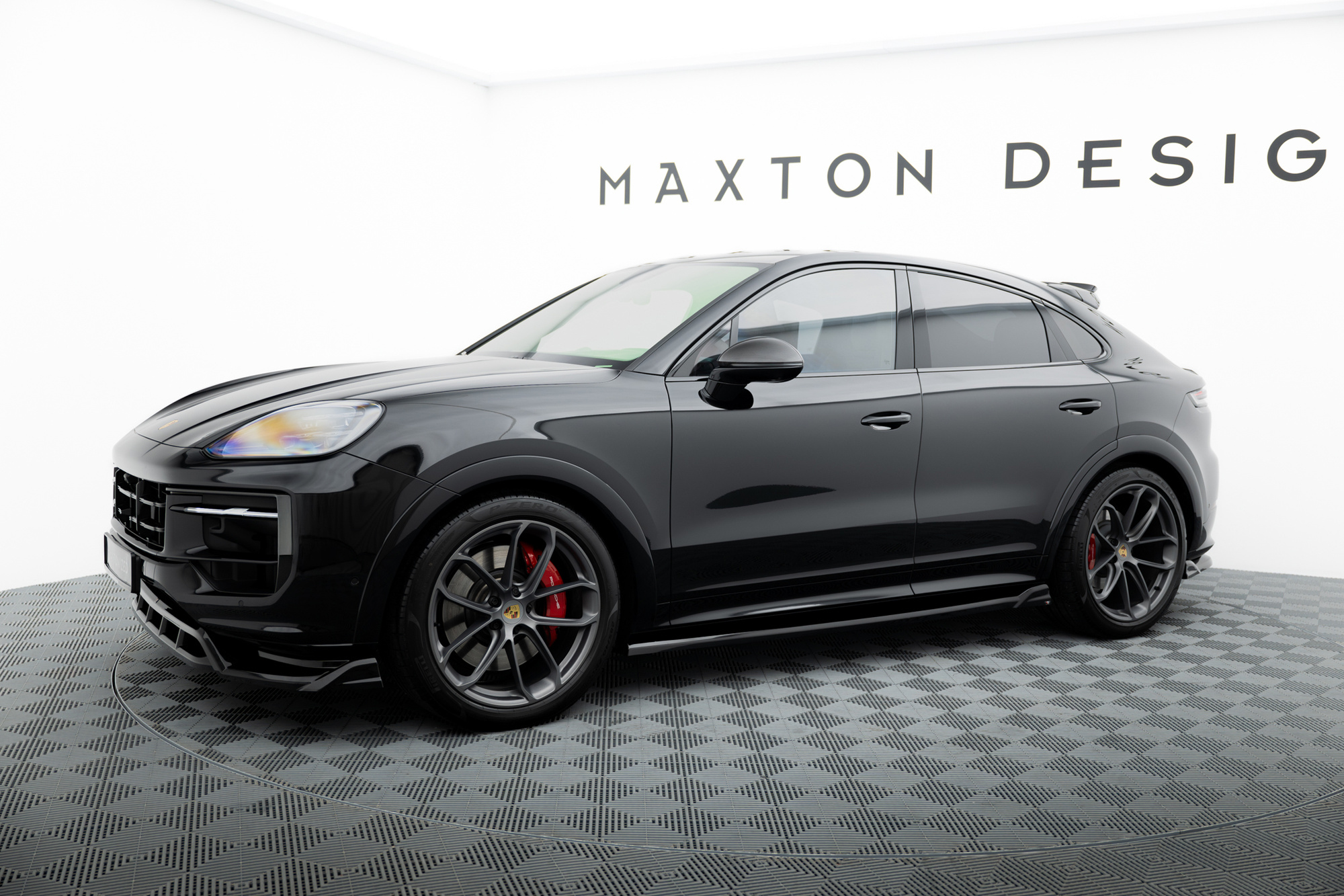 Diffusori minigonne laterali V.2 Porsche Cayenne Sport Design / Turbo SUV / Coupe Mk3 / Mk3 Facelift 2023-