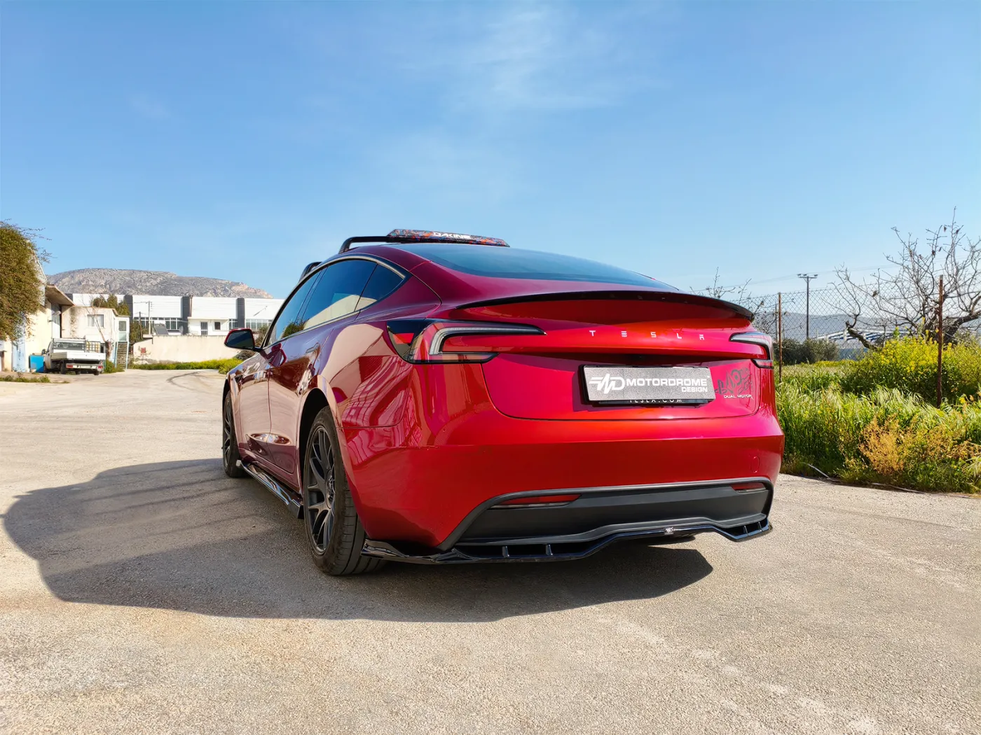 Diffusore posteriore Model 3 Mk1 Project Highland Facelift 2023- - immagine 3