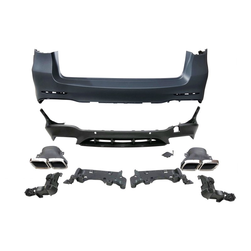 Kit estetico Mercedes X253 GLC Coupe 2016-2019 look GLC 63 2020- - immagine 2