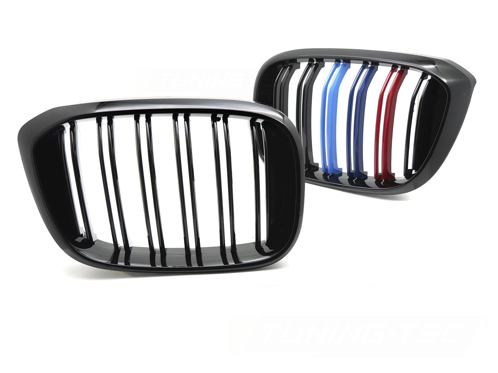 Griglia calandra anteriore BMW X3 G01 2017-2021 / X4 G02 2018-2021 Nero lucido Tricolor