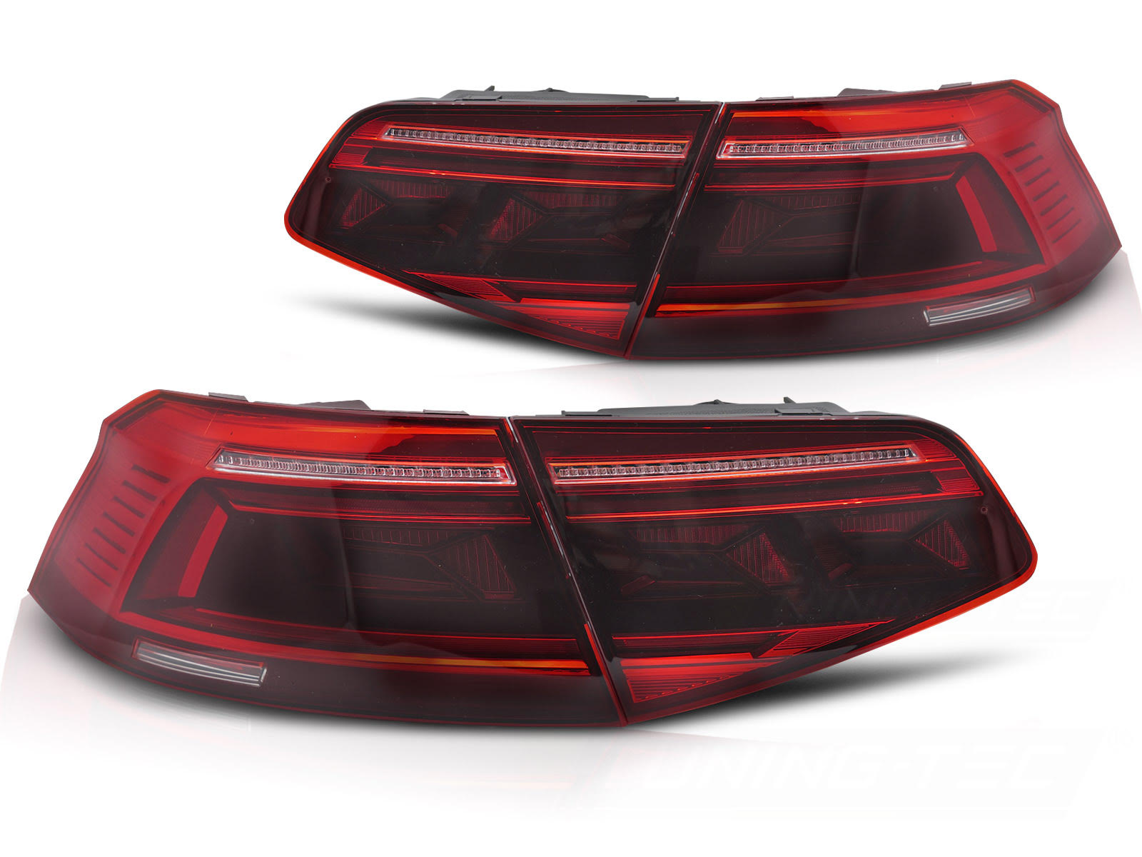 Coppia fari Led con DTS posteriori Volkswagen Passat B8 berlina 2014-2019 Rossi