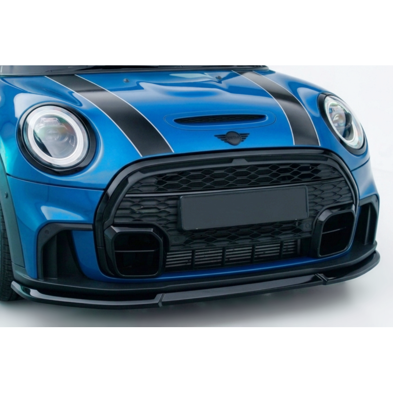 Spoiler Anteriore Mini F56 / F55 / F57 2021- Look JCW Nero lucido