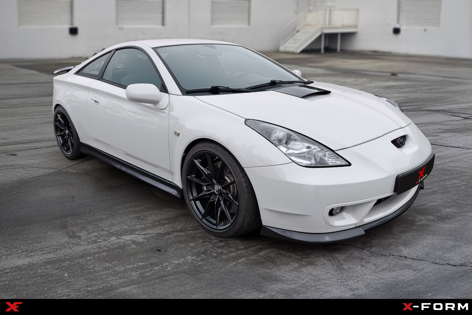 Splitter sottoparaurti anteriore per Toyota Celica T23 VII 1999-2005
