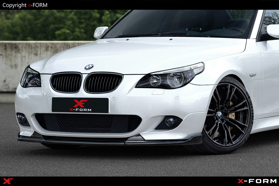 Splitter Anteriore Sportivo per BMW Serie 5 E60 M-Pack 2003–2010 - immagine 3