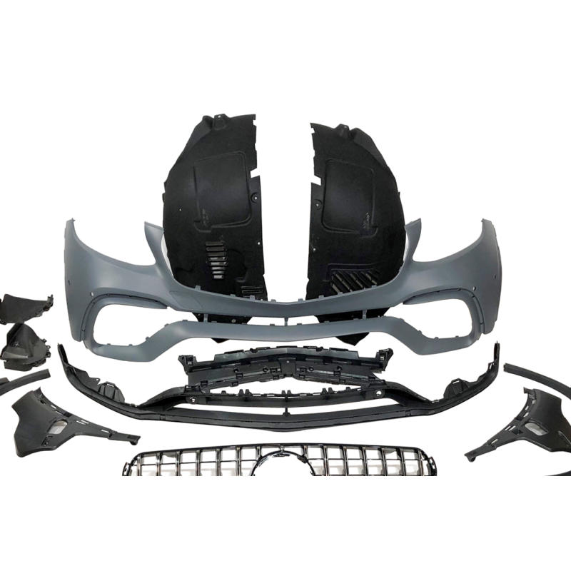 Kit estetico Mercedes X253 GLC Coupe 2016-2019 look GLC 63 2020- - immagine 3