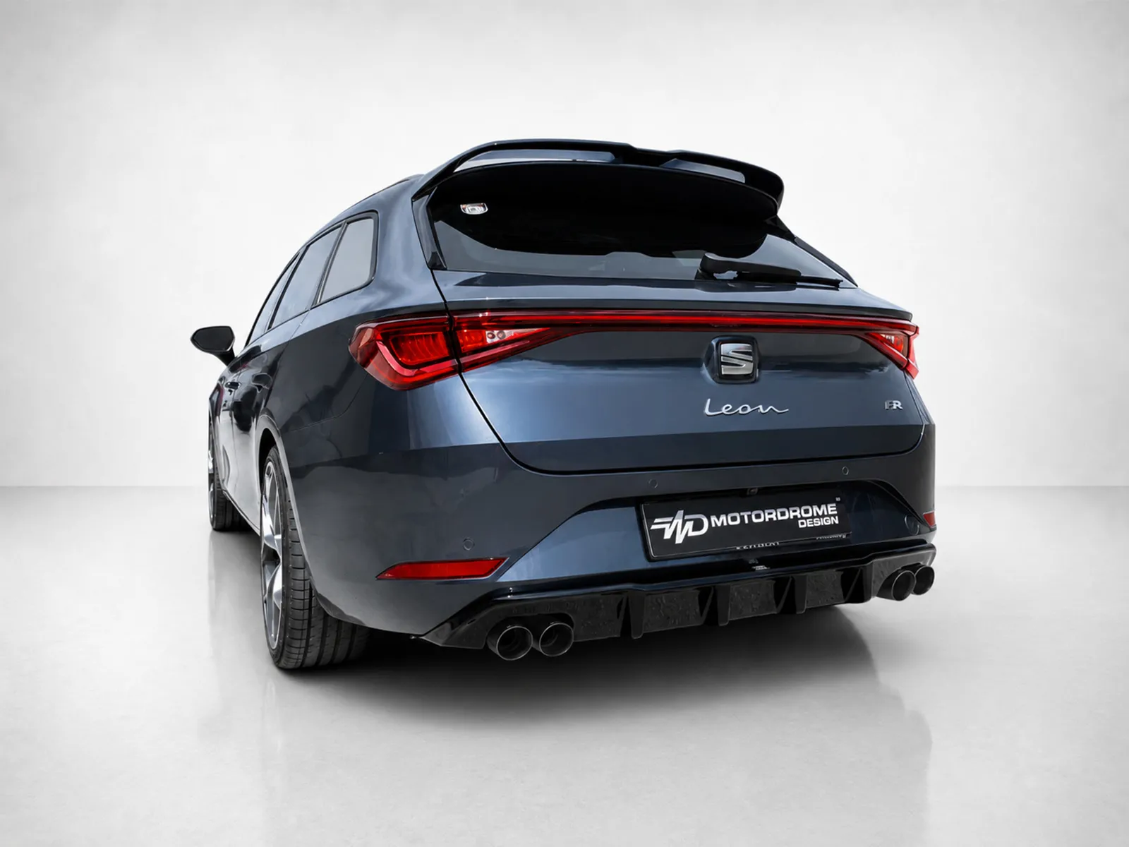 Diffusore posteriore per Seat Leon Mk4 FR ST 2020- - immagine 2