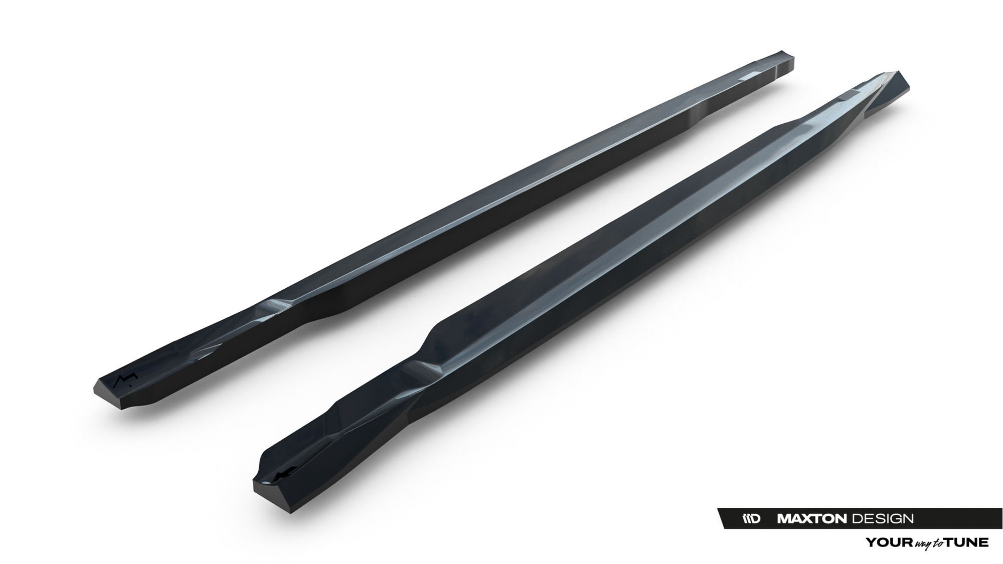 Diffusori minigonne laterali Mercedes classe C AMG C63 Berlina / Station Wagon W206 / S206 2021- - immagine 5