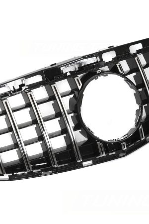 Griglia calandra anteriore Mercedes W212 / S212 2013-2016 Nero lucido e Cromato