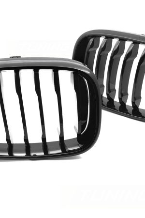 Griglia calandra anteriore BMW X3 G01 2017-2021 / X4 G02 2018-2021 Nero lucido