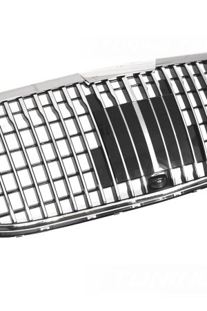 Griglia calandra anteriore Mercedes GLS X167 2019-2023 Nero lucido e cromato