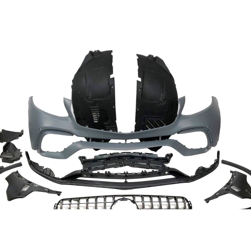 Kit estetico per Mercedes X253 GLC Coupe 2016-2019 look GLC 63 2020 - immagine 3