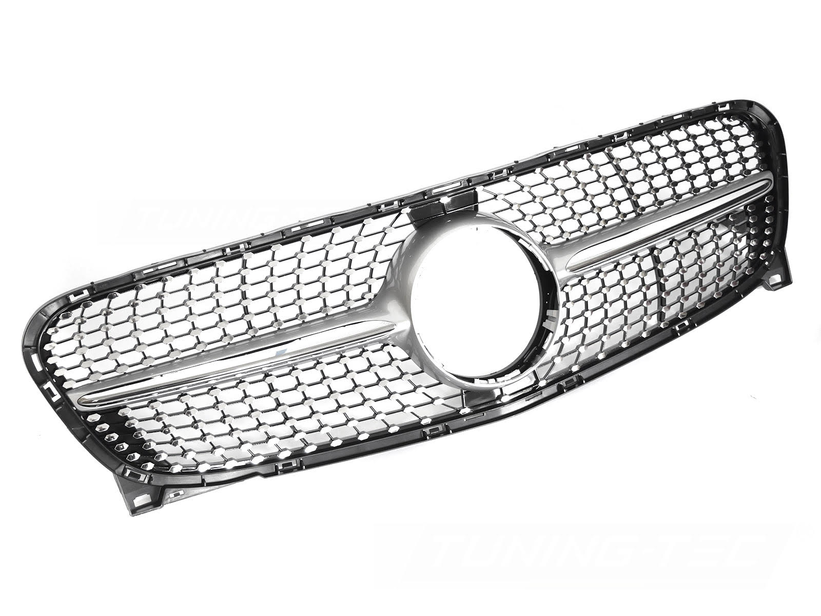 Griglia calandra anteriore Mercedes GLA X156 2013-2016 Argento e Cromata