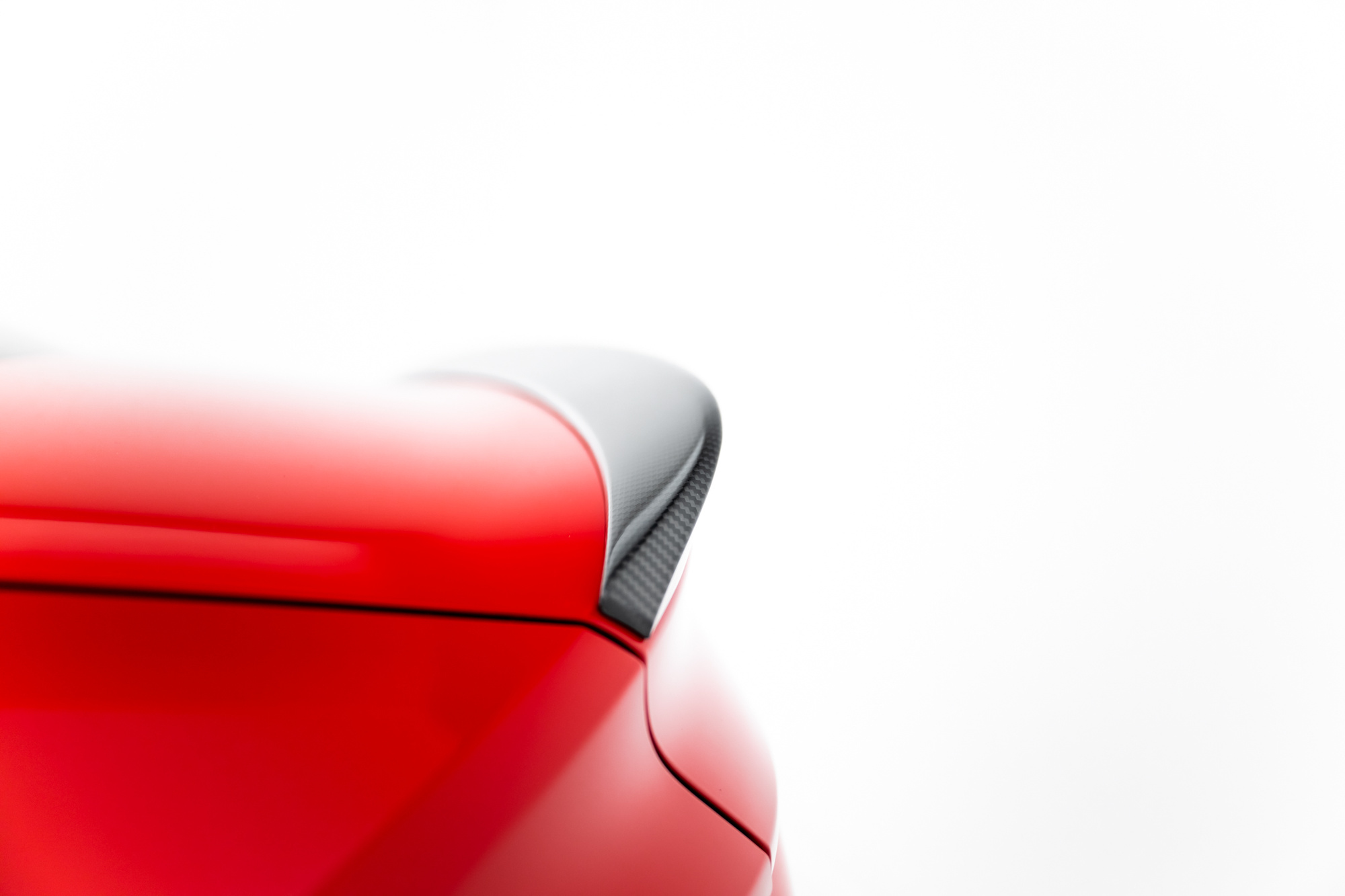 Estensione spoiler in carbonio V.2 Audi RS3 / S3 / A3 S-Line / A3 Berlina 8Y 2020-2024 - immagine 6