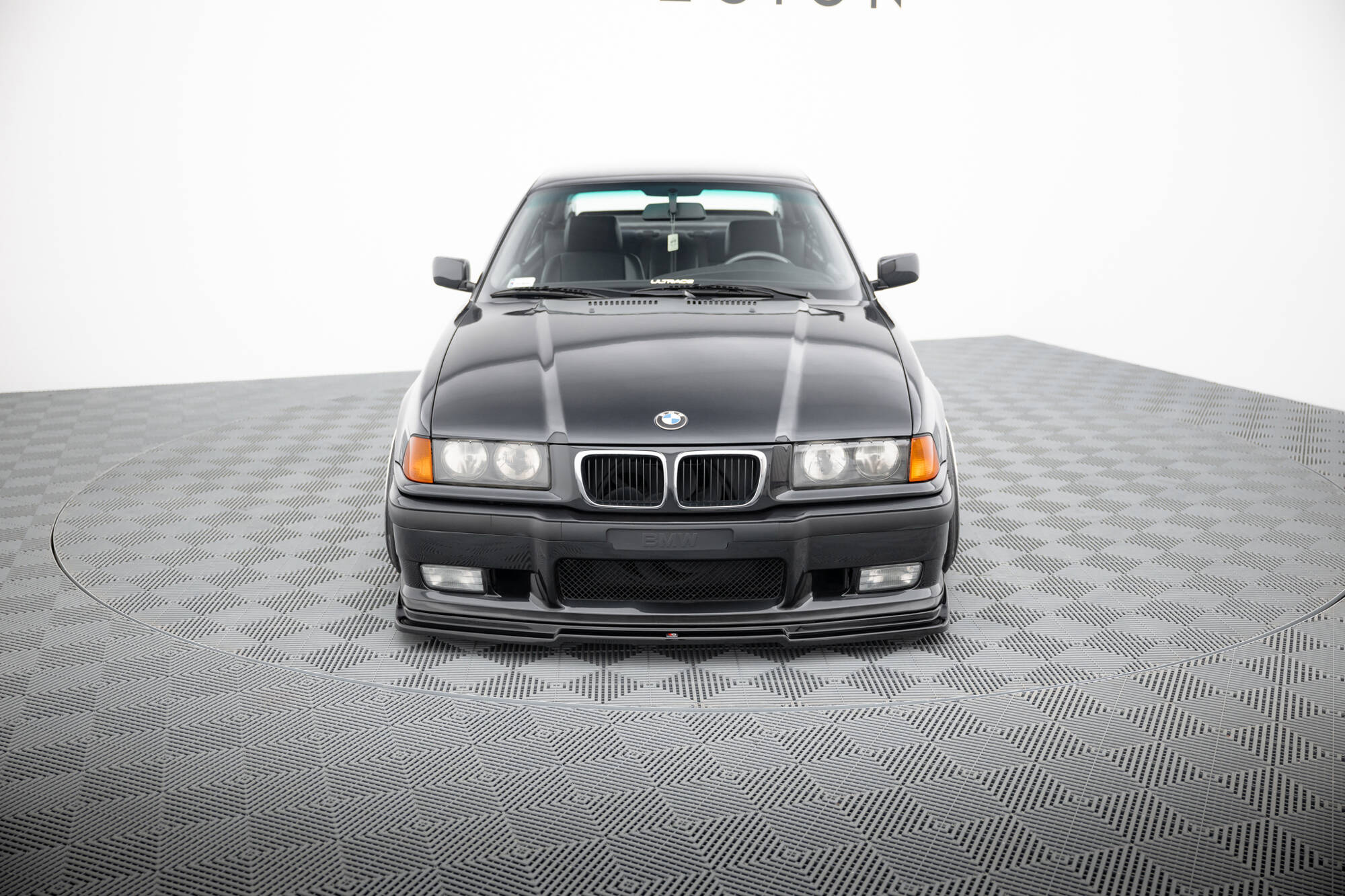 Sottoparaurti splitter anteriore V1 BMW M3 / M-Pack Coupé / Cabrio E36 1991-1999 - immagine 2