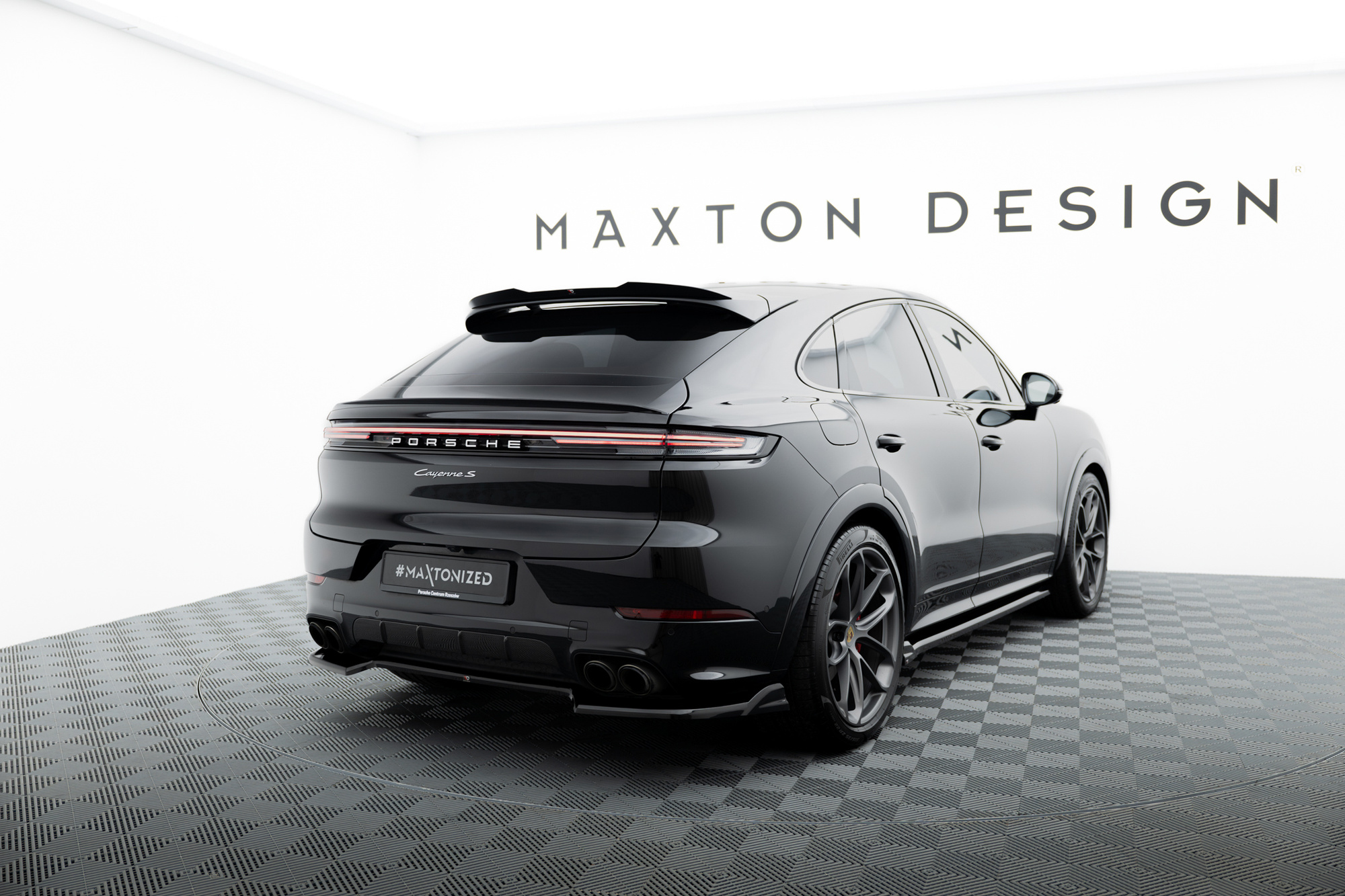 Estensione spoiler Porsche Cayenne Coupé Mk3 2023-
