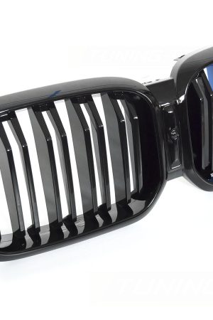 Griglia calandra anteriore BMW X3 G01 LCI / X4 G02 LCI 2021-2025 Nero lucido Tricolor
