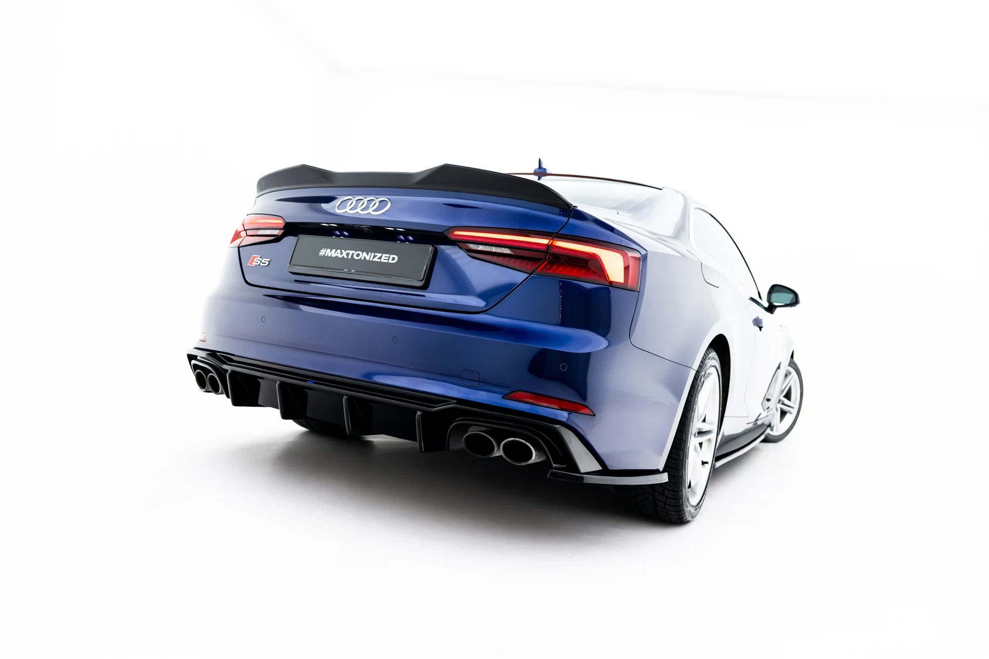 Sottoparaurti estrattore posteriore Audi S5 Coupé F5 2017-2019